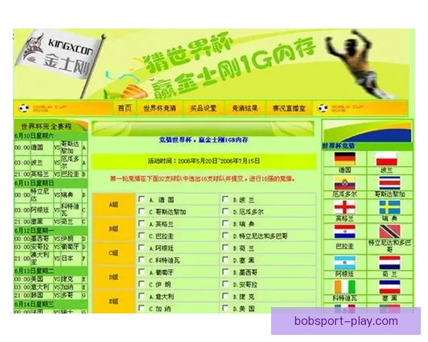 世界杯竞猜在线平台全攻略实时赛程比分投注技巧解析